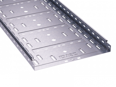 Лоток перфорированный 500х50 L 3000, цинк-ламельный