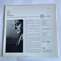 Винтажная виниловая пластинка LP Stan Getz, A Stan Getz Sampler: An Introduction To The World Of Stan Getz (США 1964)