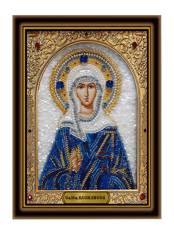 Святая мученица Василисса Римская, в киоте