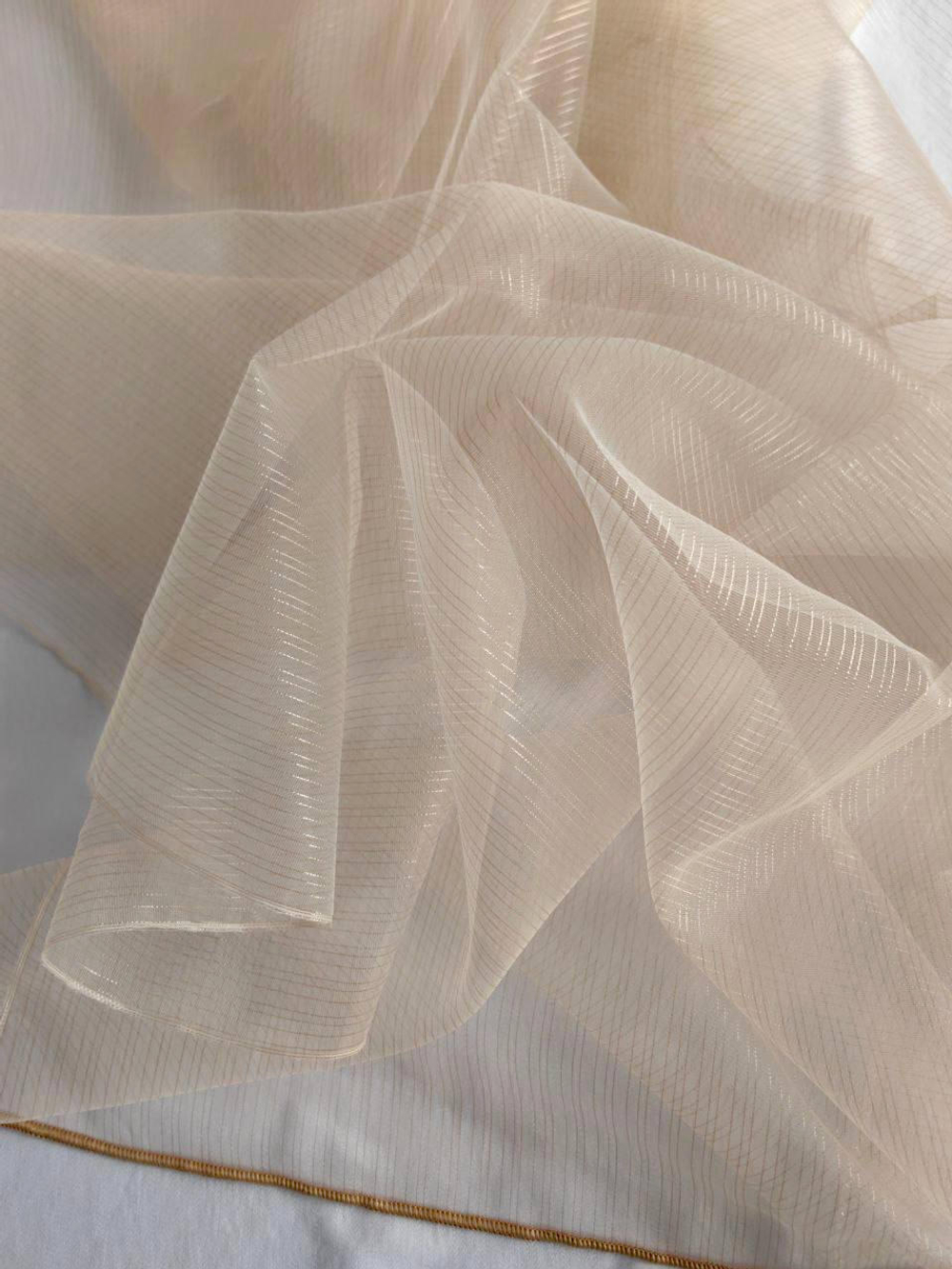 Тюль однотонный Джам органза (1022 PIRILTI-140)