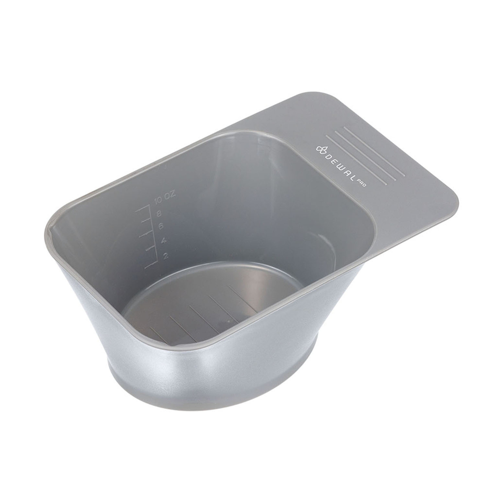 Dewal Чаша для краски с прорезиненной вставкой 280 мл