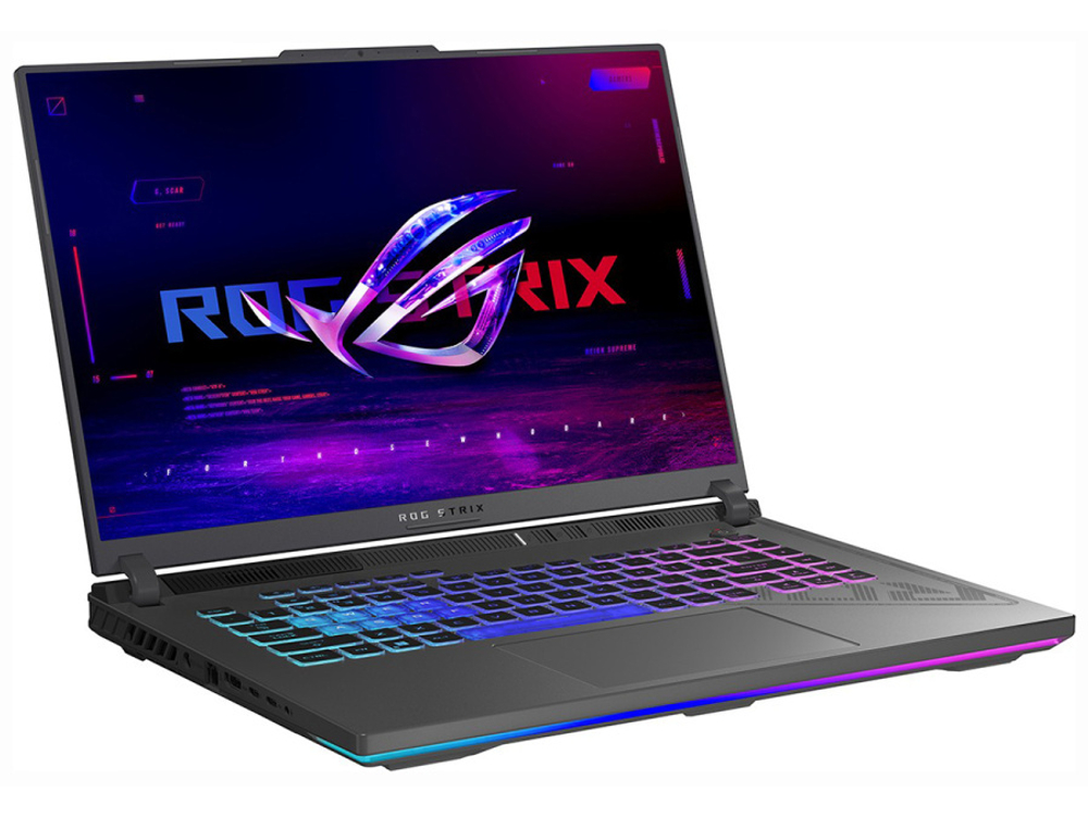 Ноутбук ASUS ROG Strix G16 G614J Intel Core i9-14900HX 16 ГБ RTX 4060 1 ТБ SSD, серый (Eclipse Gray)