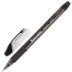 Ручка гелевая с грипом BRAUBERG "Samurai", ЧЕРНАЯ, корпус тонированный, узел 0,5 мм, линия письма 0,35 мм, 141178