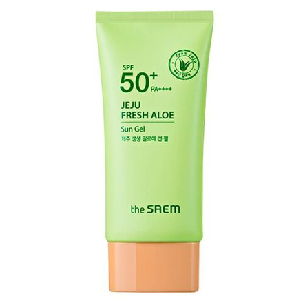 СМ Aloe Гель для лица солнцезащитный с алоэ Jeju Fresh Aloe Sun Gel 50 мл