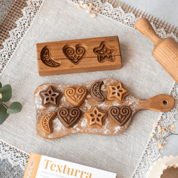 Пряничная форма Жамки (сердце, луна, звезда)