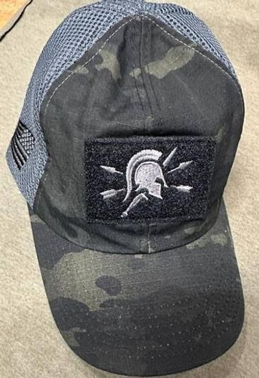 Бейсболка Spartan Blades камуфлированная , хлопок/сетка, с логотипом