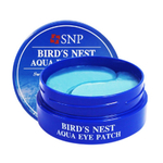 Гидрогелевые патчи SNP bird's nest aqua eye patch, для век с экстрактом ласточкиного гнезда, 60 шт