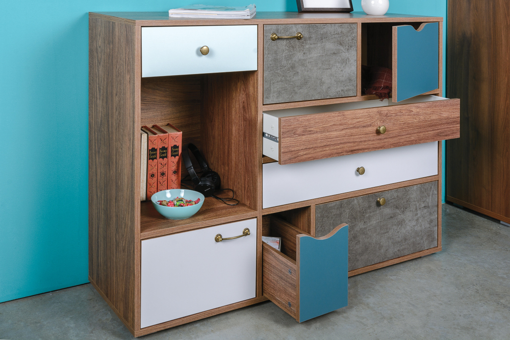 Комод Вайс 10.104( Морское дерево Винтаж)