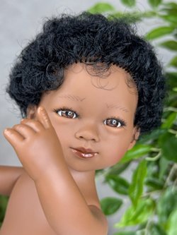 Кукла для девочки виниловая 34см Марко без одежды (022366W)