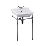 Консоль с раковиной Burlington Guild 56 с 1-им отверстием, хром