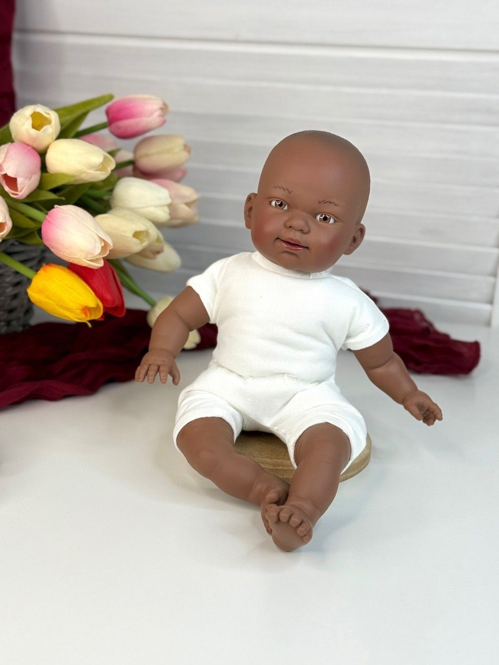 Кукла Nines 26см Coco мягконабивная в пакете (N2154A1)