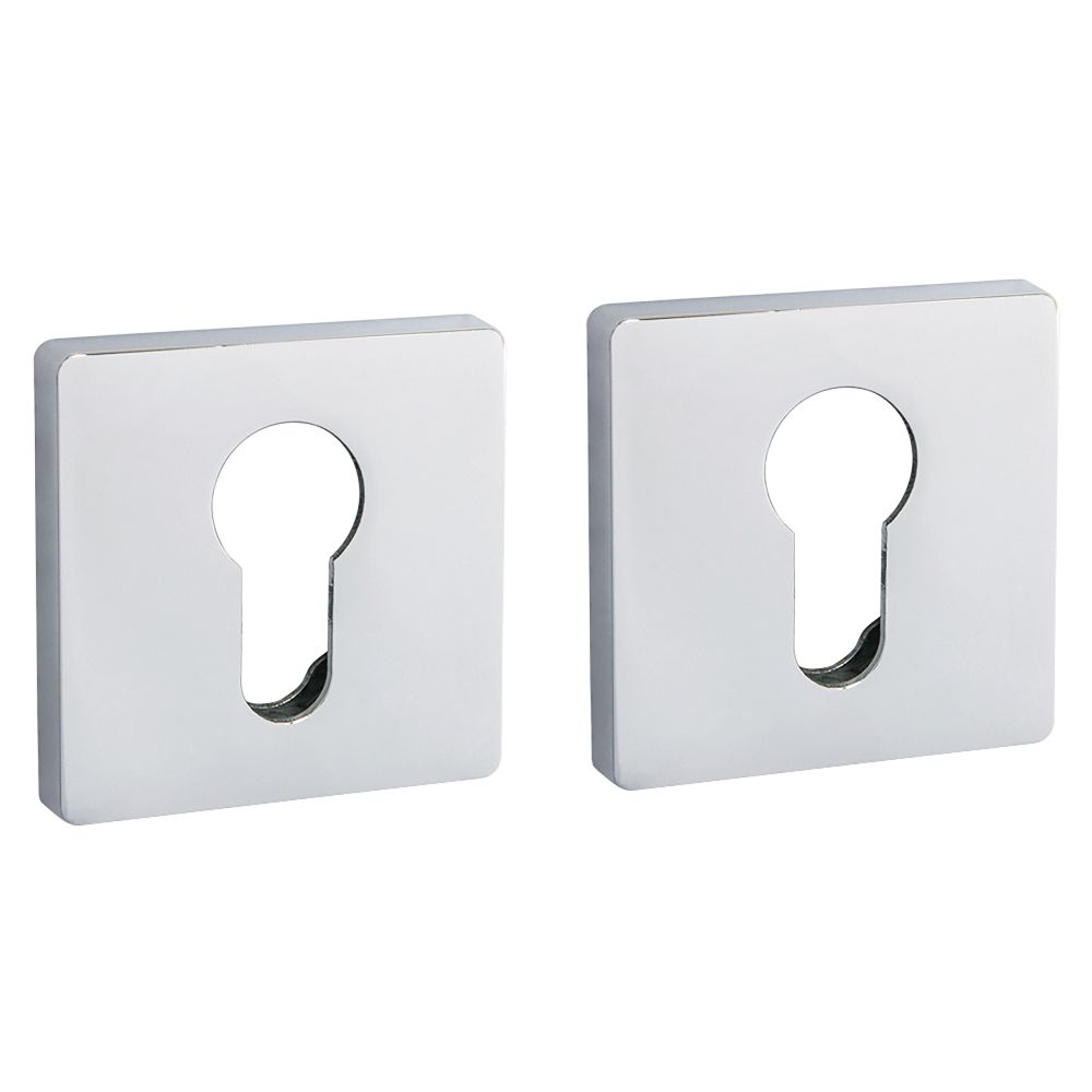 Накладка Fuaro (Фуаро) под цилиндр ET.K.SL52 (ET SL) CP-8 хром