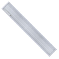 ULP-Q105 18120-45W-6500K WHITE M3 Светильник светодиодный потолочный универсальный. Дневной свет 6500K. Рассеиватель призма. Встроенный и-п. Корпус белый. ТМ Volpe