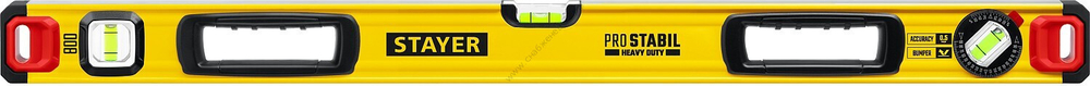 STAYER PRO STABIL, 800 мм, усиленный профиль, уровень с поворотным глазком, Professional (3471-080)