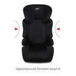 Детское автомоб. кресло "Смарт" груп.2-3 (черный), 3-12 лет, 15-36 кг.