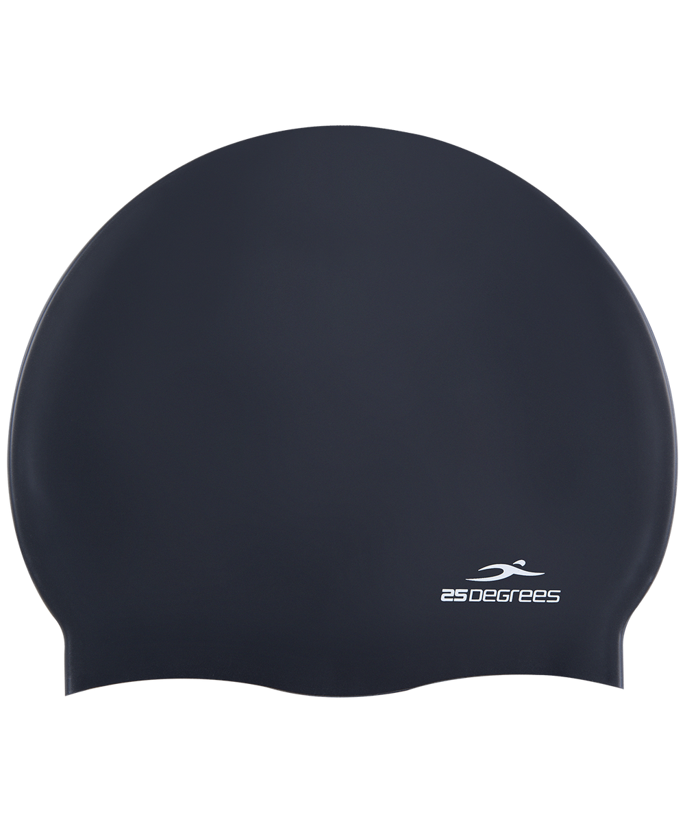Шапочка для плавания Nuance Black, силикон