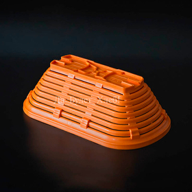 Прямоугольная пластиковая корзина, 26х14 см, до 750 г теста