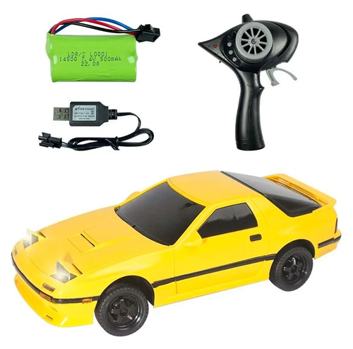 Радиоуправляемая машина для дрифта LD RC масштаб 1:18 2WD 2.4G RX-7 LDA01-Y Lite Version , модель без гироскопа