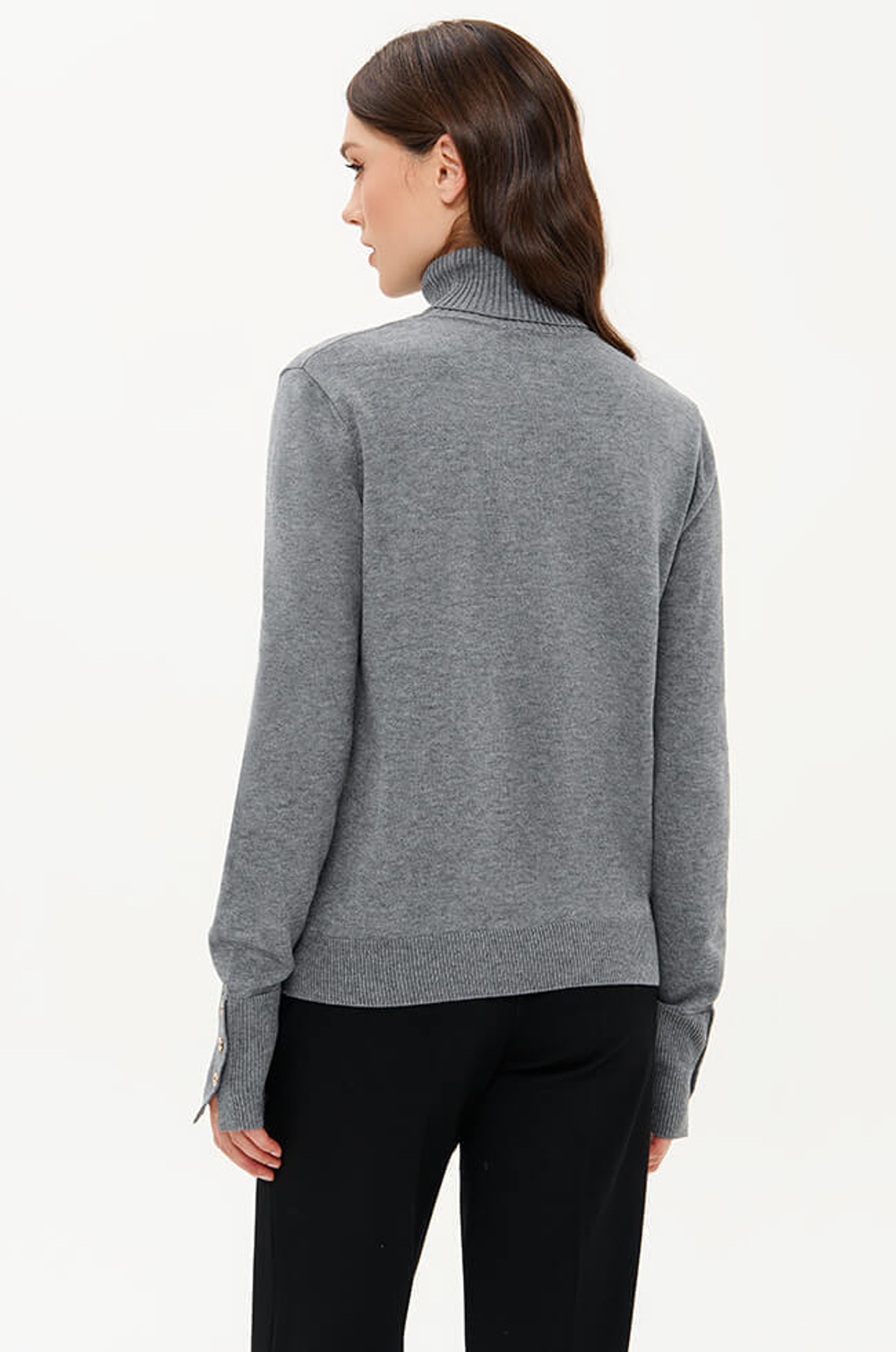 23375 Свитер женский (серый)