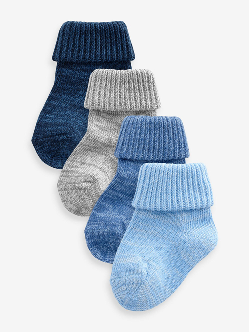 Носки для малышей Next K84-945, 4 шт., Синий, Голубой