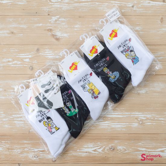 Носочки женские LL662-2, 10 пар в уп.