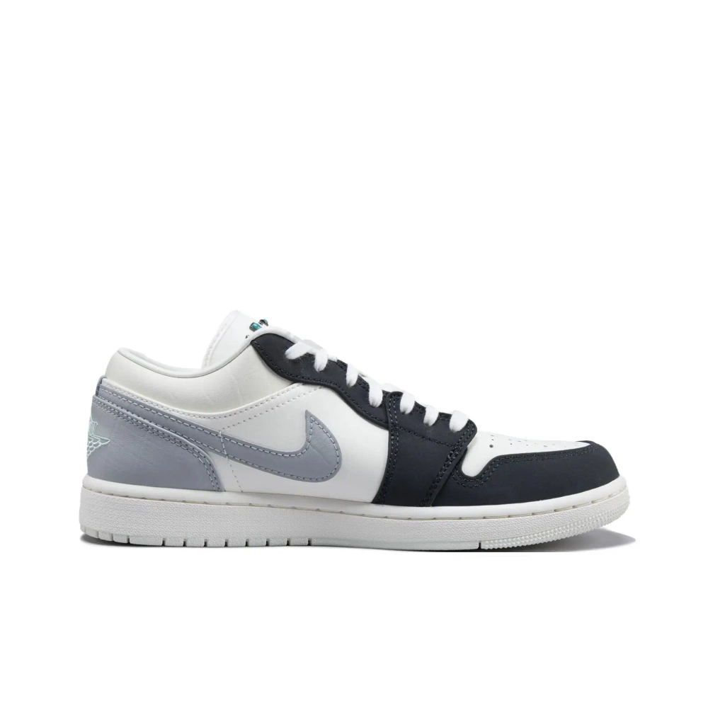 Мужские кроссовки Air Jordan 1 Low 'Sail Light Smoke Grey Mint Foam' IO2242-101