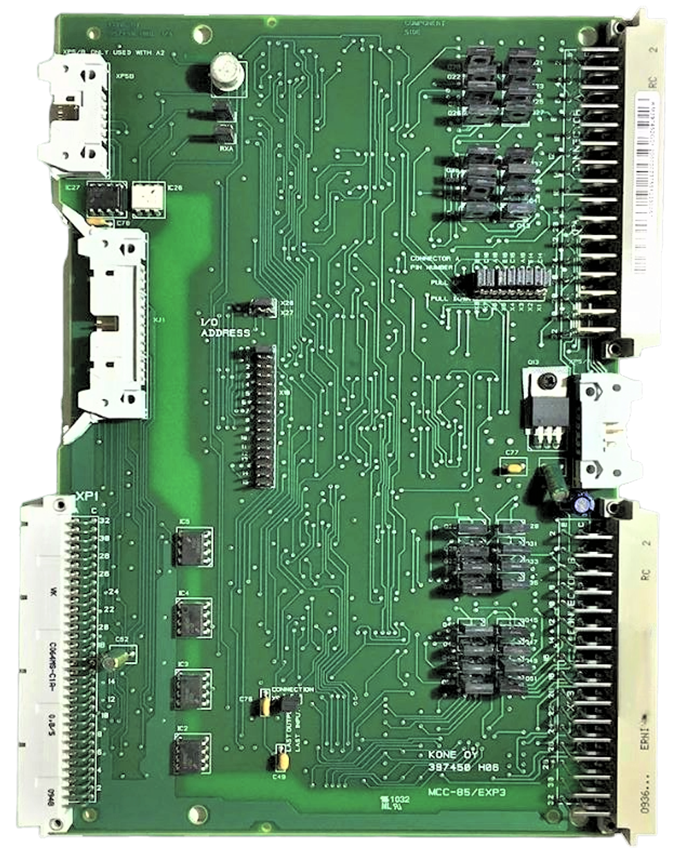 Плата MCC-85/EXP.3 для TMS200/600  KONE.