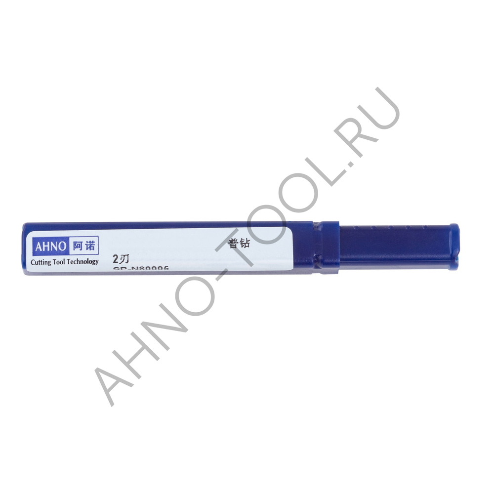 Сверло  4.3мм монолитное твердосплавное 5D без подвода СОЖ. для цвет.металлов SP-N800050430 VHM AHNO