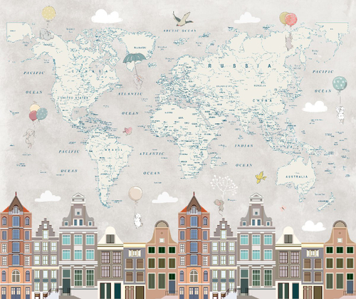 Детские №226 Фотообои и Фрески