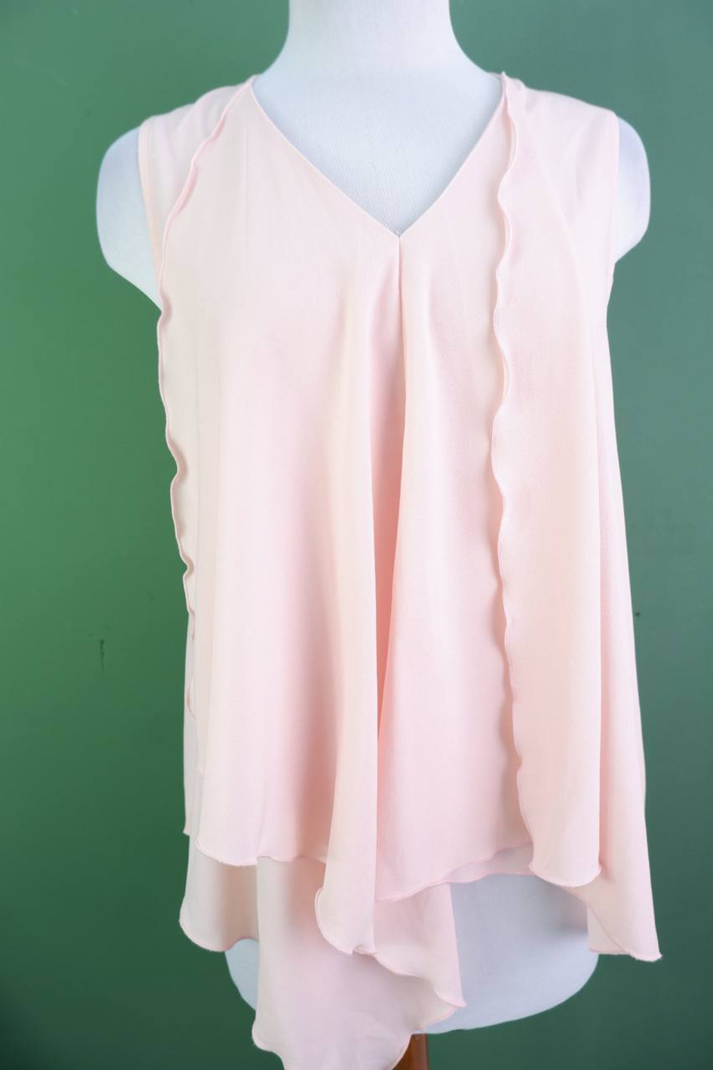 Блузка GOOSEberry нежно-пудрового оттенка 44 размер