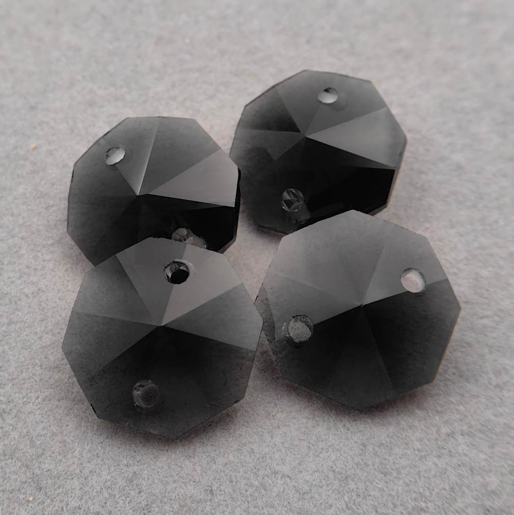 Октагон К9 14 мм с двумя отверстиями, Graphite Unfoiled