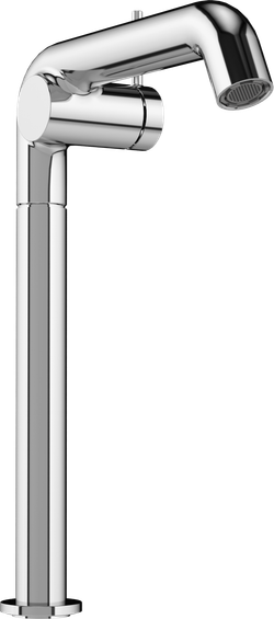 Смеситель для раковины STWORKI Лунд S25025CR + донный клапан SD-001CR хром