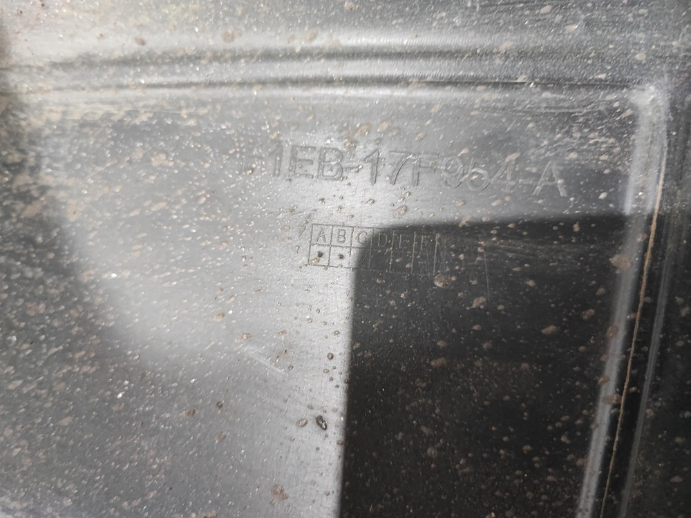 Юбка заднего бампера Ford Focus 3 14-19 Б/У Оригинал F1EB17F954A