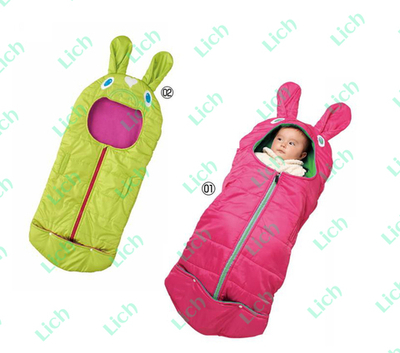 Спальный мешок для новорожденных с декоративными ушами