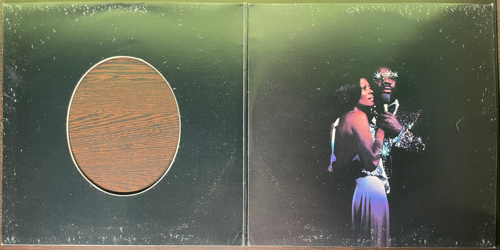 Isaac Hayes And Dionne Warwick ‎– A Man And A Woman 2LP (Англия 1977г.)