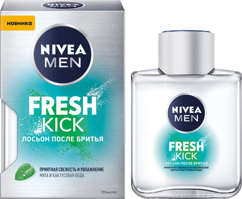 Nivea Лосьон после бритья Fresh kick 100мл