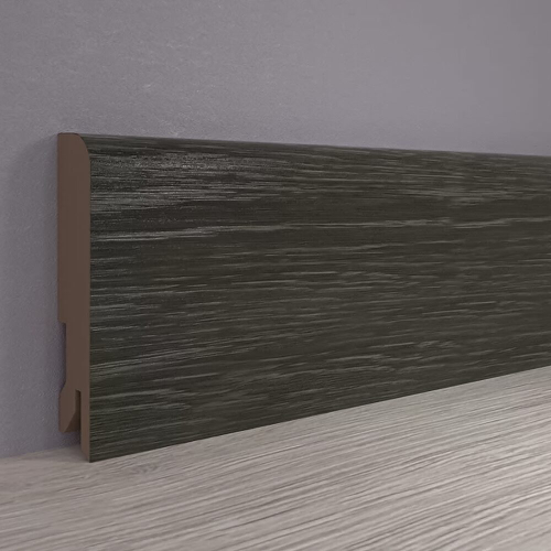 Плинтус Лука Point Line 4054 МДФ Филадельфия графит