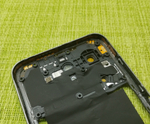 Infinix Smart 9 (X6532) - Средняя часть корпуса + Стекло  камеры + шлейфа Антенны + динамика + кнопка громкости (ORIG-SP)