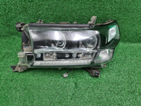 Битая Фара левая Land Cruiser 200 15-21 LED Black