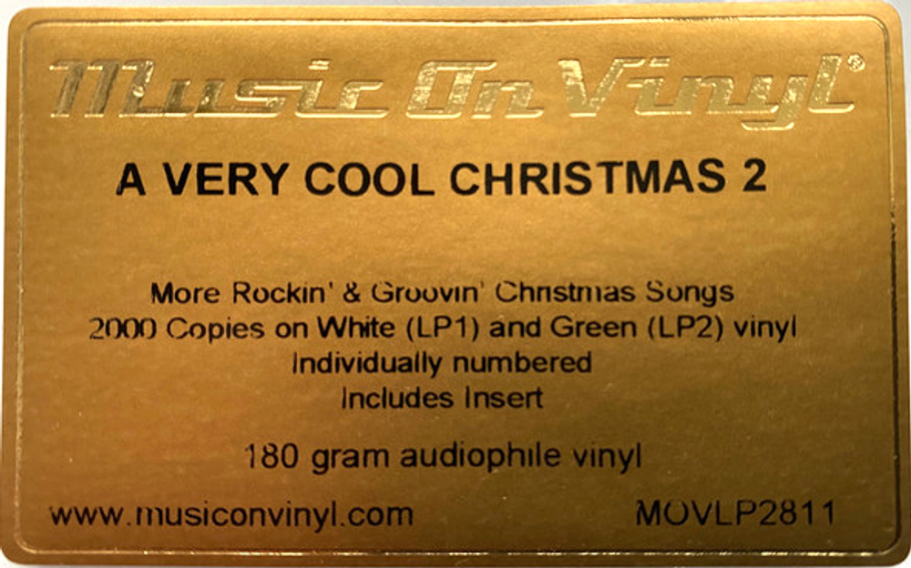 Сборник / A Very Cool Christmas 2 (Limited Edition)(2LP)