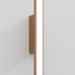 Фактура натурального ясеня крупным планом, масляное покрытие светильника