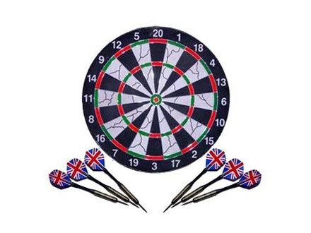 Дартс двухсторонний 18": 18+