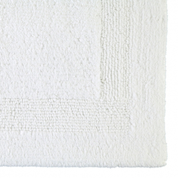 Коврик для ванной 70х120 Cawo Frottier белый 600 Германия фрагмент