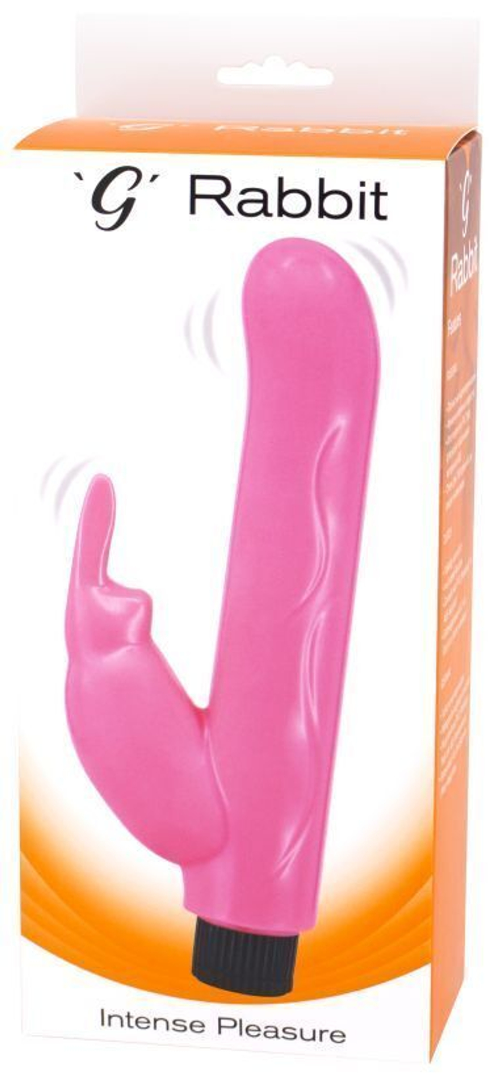 Розовый вибромассажер с клиторальным отростком G Rabbit - 15 см. (Цвет: розовый)