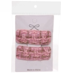 Зажимы для волос 2шт «New collection - Marina», микс 6 цветов, 6*2см