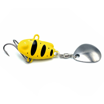 Тейл-спиннер ТС-1 10г. #05 Желтый-Черный