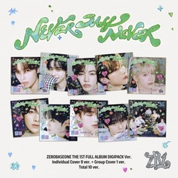 Альбом ZEROBASEONE - NEVER SAY NEVER 1st Album DIGIPACK RANDOM Version
