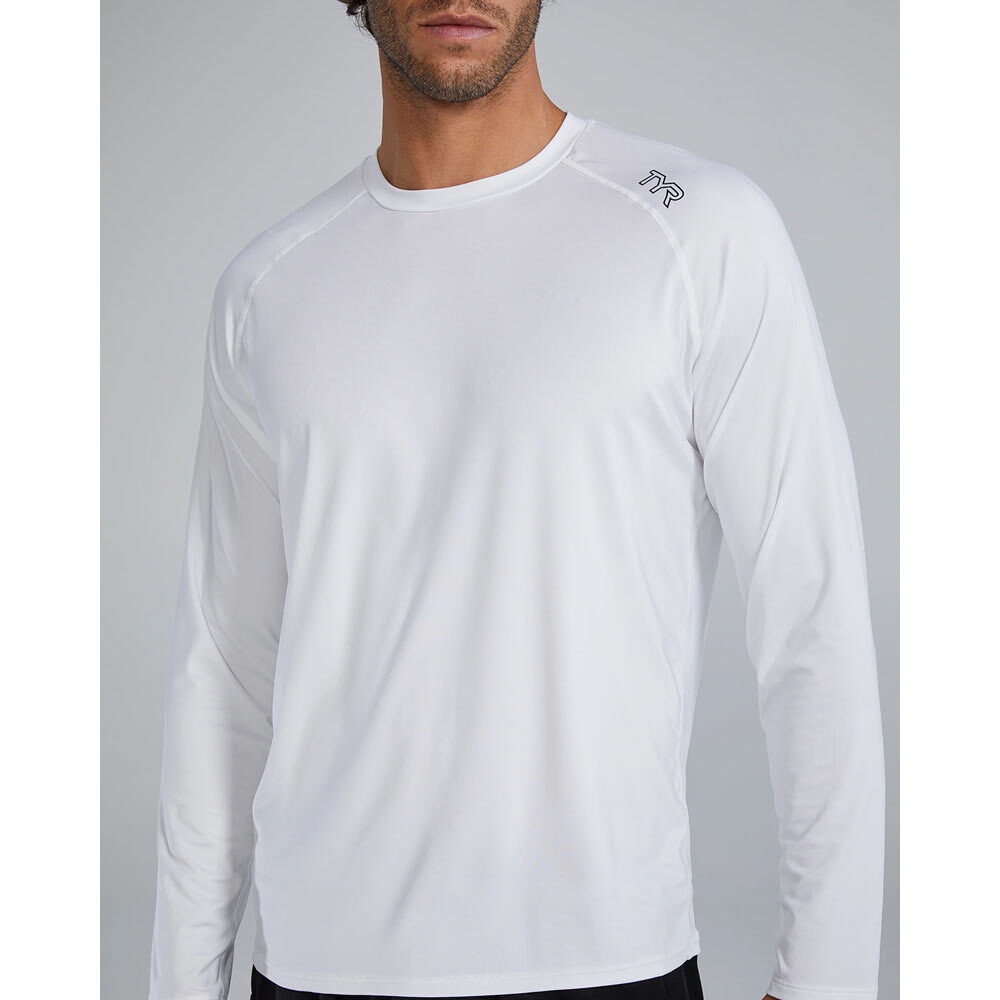 Лонгслив TYR MEN'S CLIMADRY™ RAGLAN LONG SLEEVE TECH TEE - SOLID HEATHER