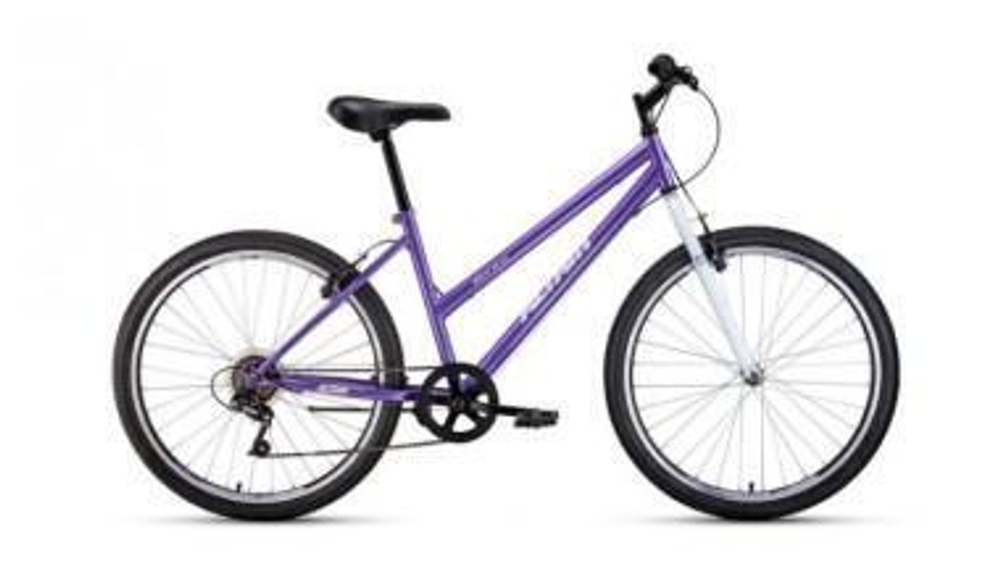 Велосипед 2-х колес. 26" low 6 ск. рост. 17" ALTAIR MTB HT 2020-2021, фиолетовый/белый (FORWARD)