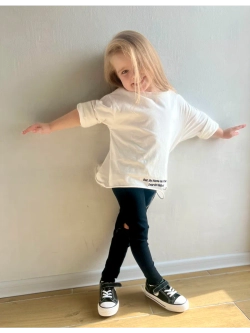 Облегающие брюки с разрезами